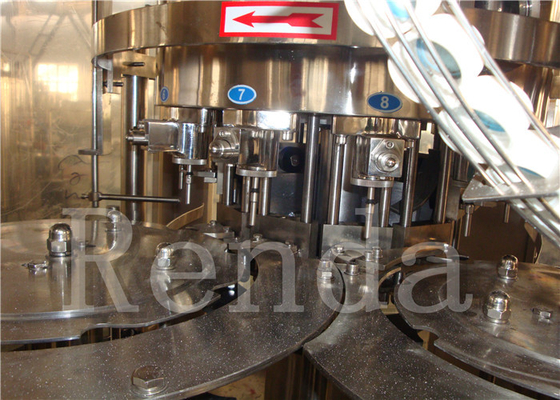 Electric Driven Type Full Automatic Liquid Juice Filling Machine With Stainless Steel Material