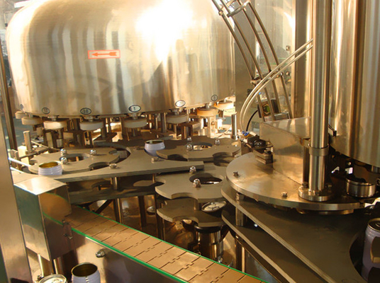 Electric 110V Can Filling Machine for Tea Juice Bottle Packing Machines
