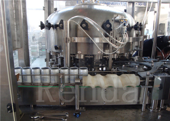 Carbonated Drinks Automatic Tin Cans Filling Machine Washing Filling Capping Equipment