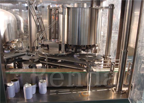 Carbonated Drinks Automatic Tin Cans Filling Machine Washing Filling Capping Equipment
