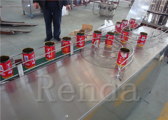 Can Carbonated Drinks Filling Machine / Gas Drink Bottle Packing Can Filling Machine