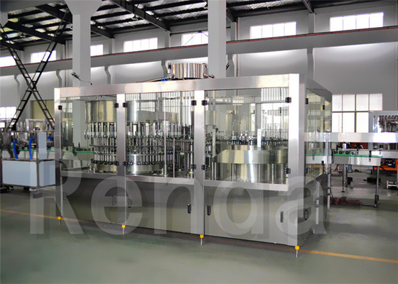 Automated Complete Mineral Water Bottle Filling Machine Electric Driven 9KW For Beverage