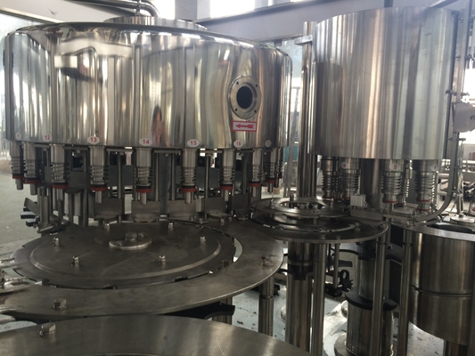 Automatic Water Bottle Filling Machine / Wrapping Machine 380V CE Certification