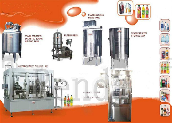 Automatic High Speed Juice Filling Machine For Juice Bottling Plant 8000BPH - 10000BPH