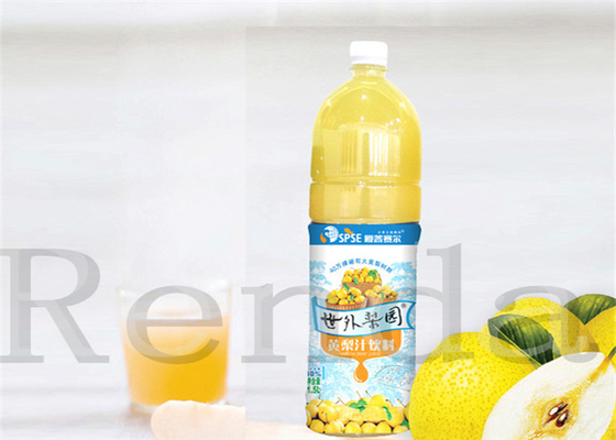 380V Fruit Juice PET / Glass Bottle Juice Filling Machine Electric Driven 9200 Kg