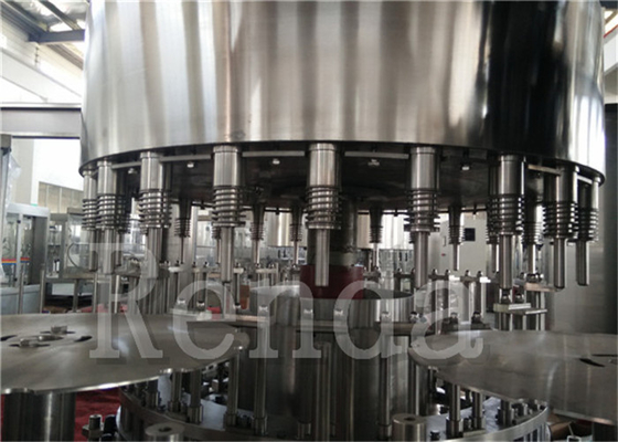 380V Fruit Juice PET / Glass Bottle Juice Filling Machine Electric Driven 9200 Kg