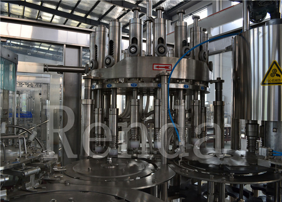 Juice Rinser Filler Capper Beverage Juice Filling Machine For Glass / PET / Cans Bottle