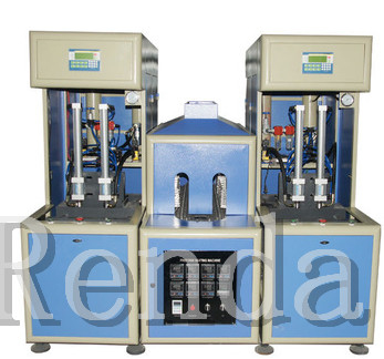 Customized Semi Automatic Bottle Blowing Machine 220V 380V For PET Plastic Containers