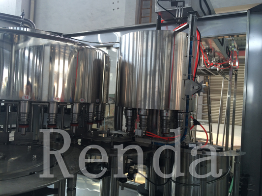 Automatic Water Bottle Filling Machine / Wrapping Machine 380V CE Certification