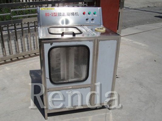 5 Gallon Barrel  Filling Machine Pure Water Cap Removing / Barrel Brusher 100-2000BPH