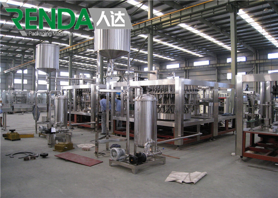 CGF18-18-6 PET Juice / Water Bottle Filling Machine For Beverage Line 3.8KW