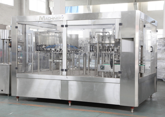 Automated Stainless Steel Carbonated Drink Filling Packaging Machine Coca Cola Soda Water
