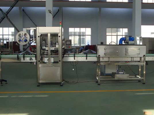 Customized Stainless Steel Sticker Labeling Machine Sleeve  ISO 220V