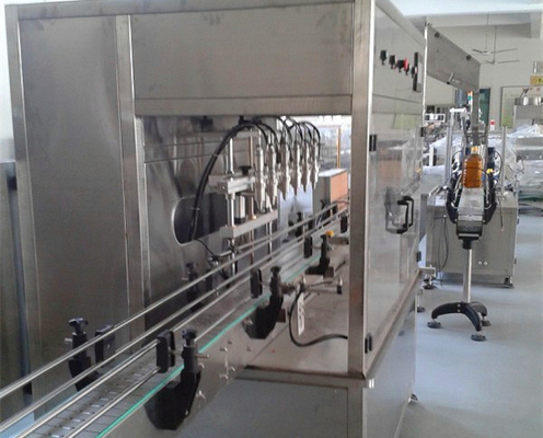 Beverage Filling and Capping Machine , Industrial 5L Liquid Oil Filling Machines for Drinking