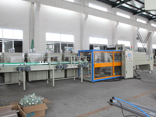 PET Bottle Automated Packaging Machines 10 KW CE ISO Packing Production Line