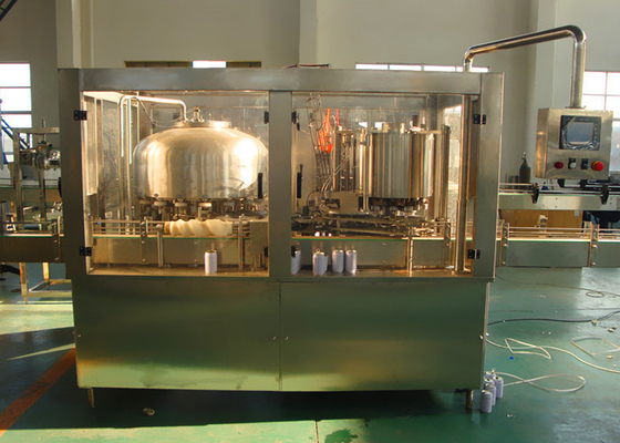Electric 110V Can Filling Machine for Tea Juice Bottle Packing Machines