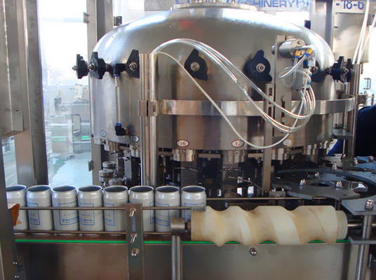 Electric 110V Can Filling Machine for Tea Juice Bottle Packing Machines