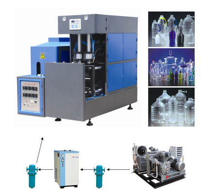 5 gallon Semi Automatic Bottle Blowing Machine Stretch Blow Moulding Machine