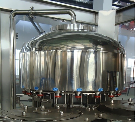 Full Automatically PET Water Bottle Filling Machine , Mineral Water Liquid Filling Equipment 6000-8000BPH