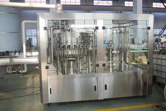 6000BPH Stainless Steel Gas Beverage Carbonated Drink Filling Machine , Washing Filling Capping Machine