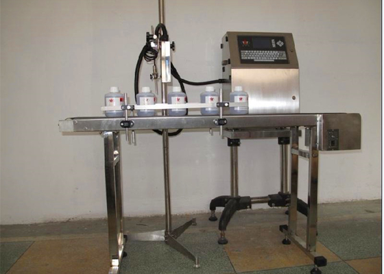 μηχανή εκτύπωσης ημερομηνίας λήξης Inkjet κώδικα μετατόπισης με το πιστοποιητικό CE ISO